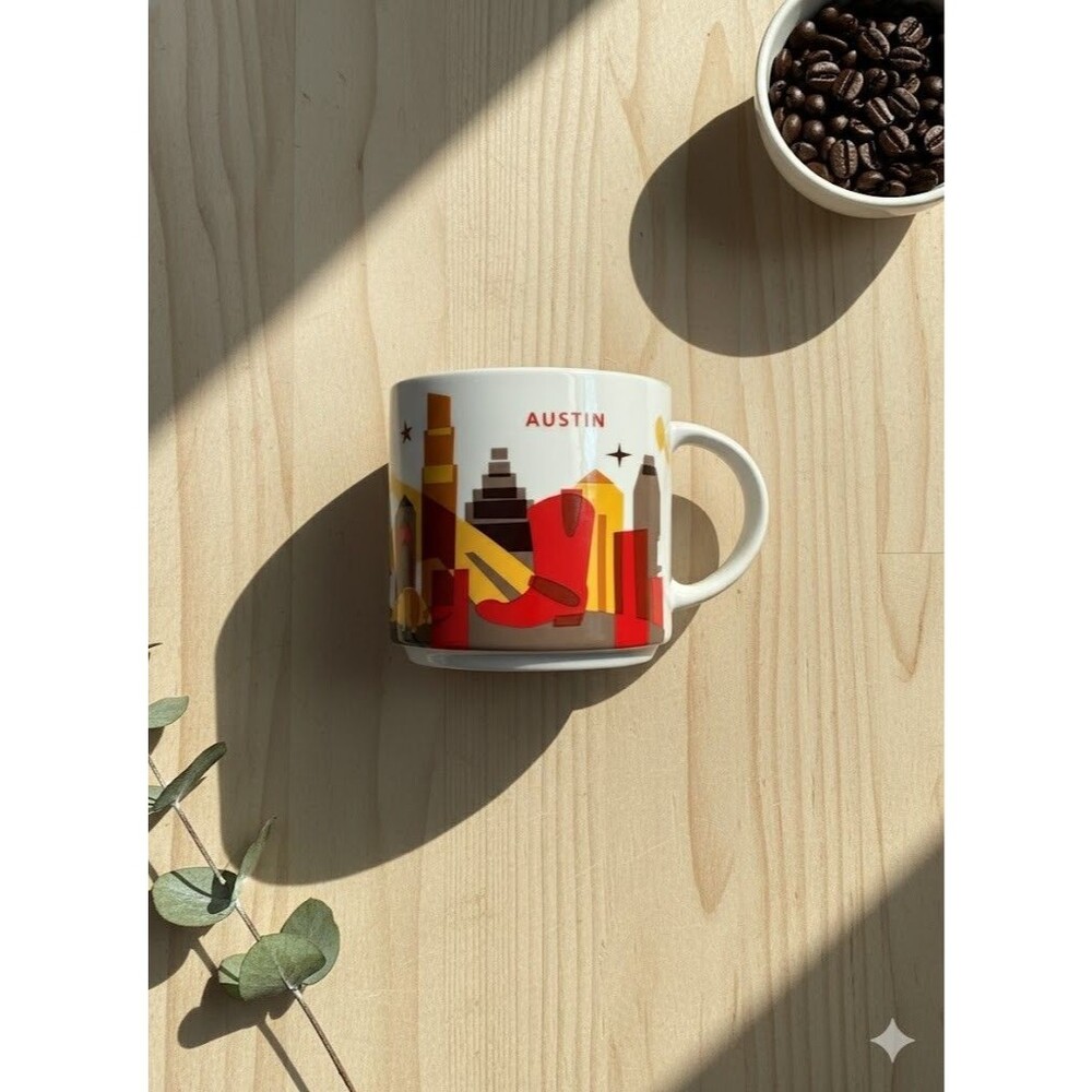 ☕ Starbucks Austin "You Are Here" Collection Mug - 2017 – 14 oz